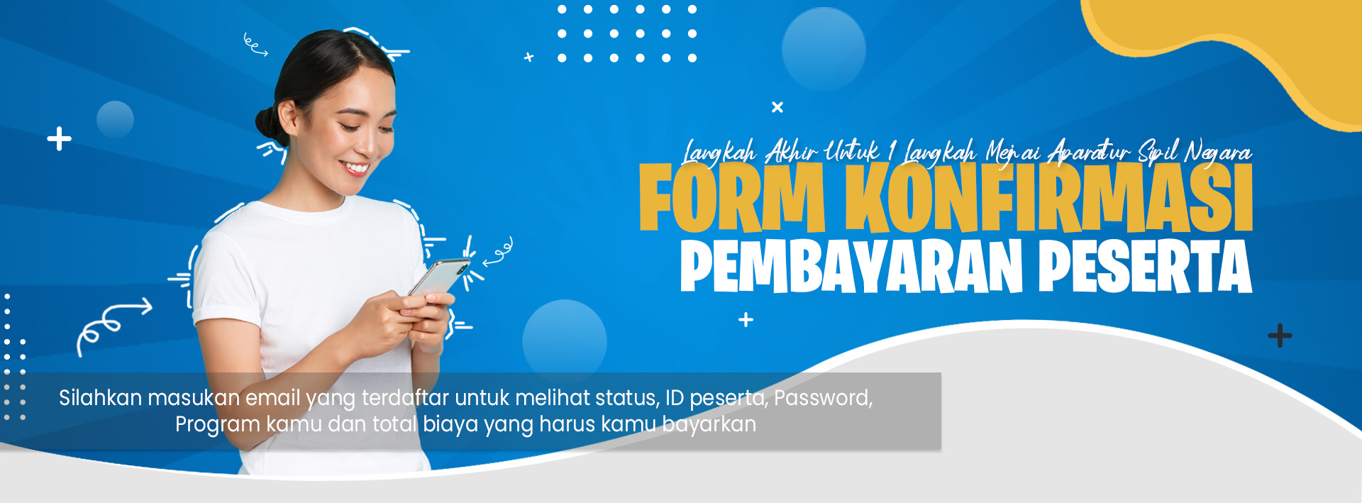Konfirmasi Pembayaran Banner